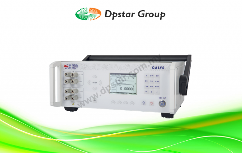 Table Documented Multifunction Calibrator – AOIP CALYS 1000