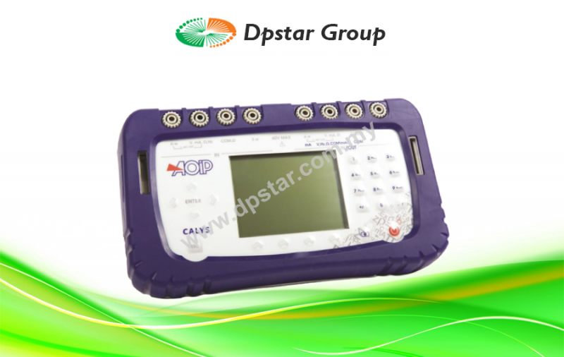 Field Multifunction Calibrator For Basic Use - AOIP CALYS 50