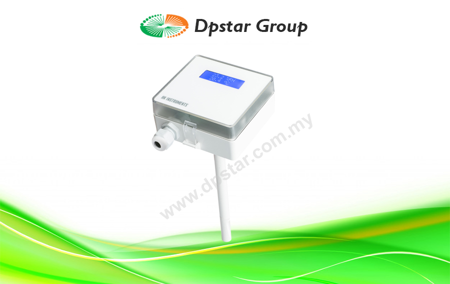 Humidity Transmitter Duct Mounted - HK Instruments RHT-MOD Duct Series
