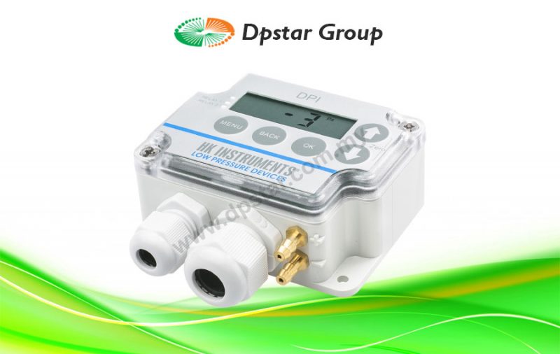 Electronic Differential Pressure Switch & Transmitter - HK Instruments DPI Series