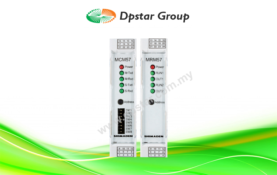 Module Type Temperature Controller – Shimaden MCM57 / MRM57 Series
