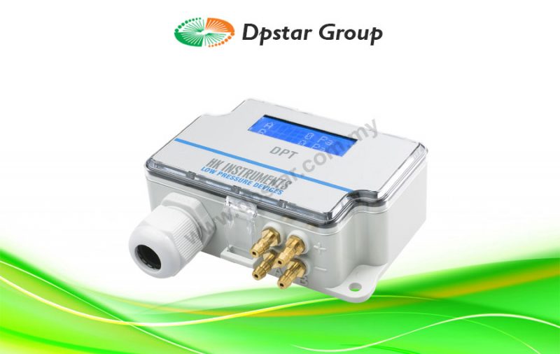 Differential Pressure Transmitter - HK Instruments DPT-Dual Series