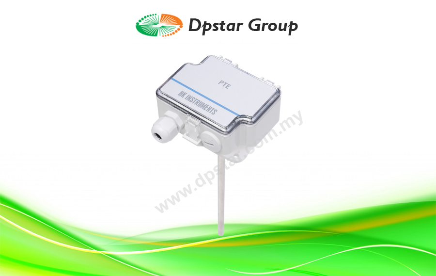 Duct Temperature Sensor - HK Instruments PTE-Duct Series