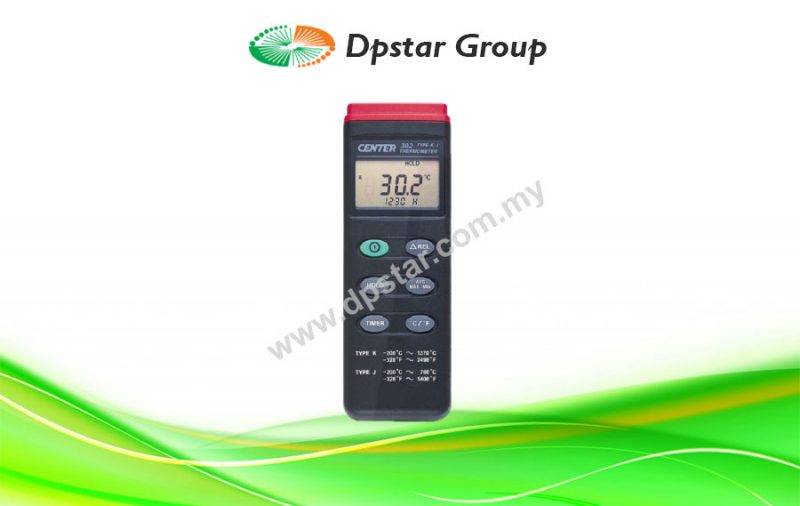 Data Logger Thermometer – CENTER 302 Series