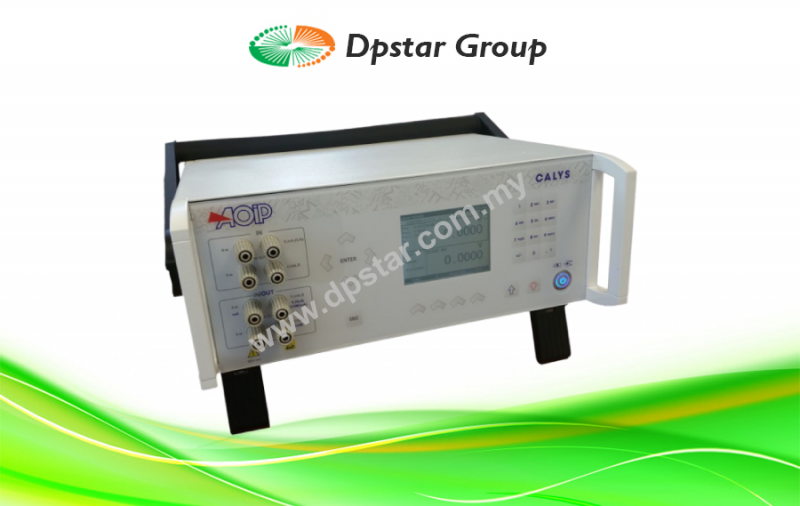 Advanced Laboratory Electrical Calibrator / Dual Input Thermometer – AOIP CALYS 1500