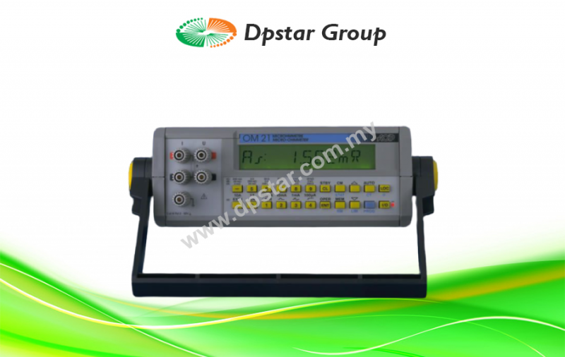 Programmable Benchtop Micro-ohmmeter – High accuracy: 0.03 % – AOIP OM21