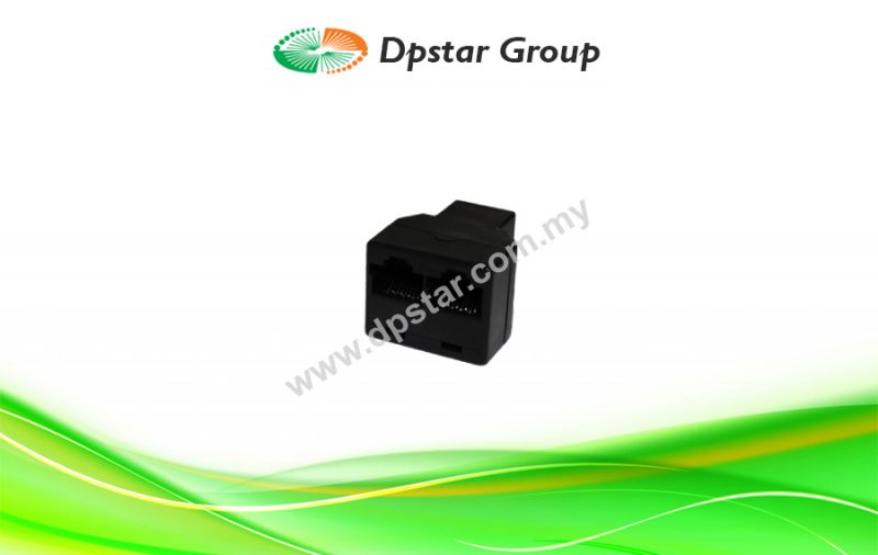 3 X RJ45 Female Y-Splitter - PR Electronics 8514