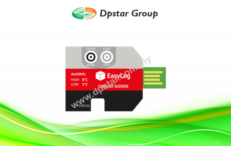 Pack of 10 Chilled Goods Data Logger - Lascar EasyLog | EL-PDF-1-001 PK10