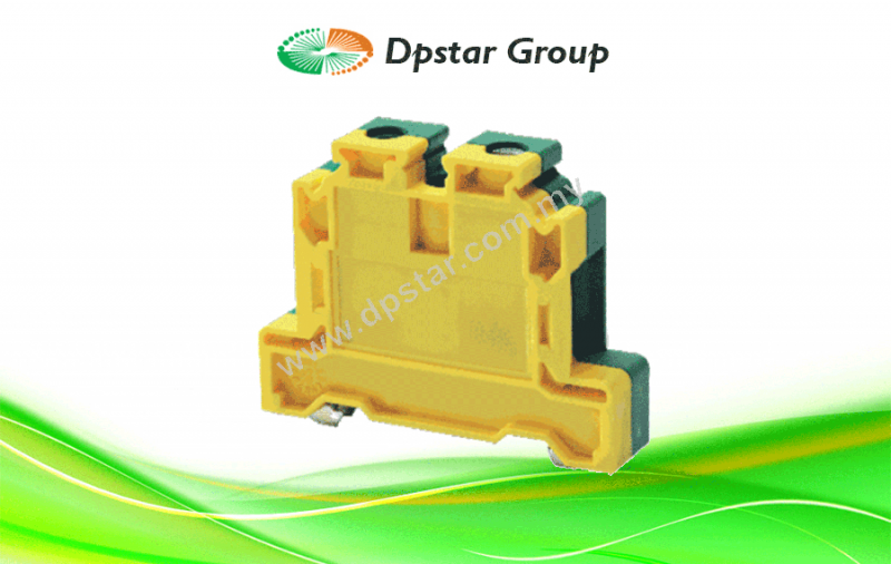 Screw Clamp Terminal Blocks - Grounding - Connectwell CGT10N