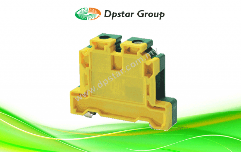 Screw Clamp Terminal Blocks - Grounding - Connectwell CGT16N