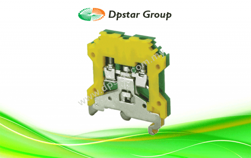 Screw Clamp Terminal Blocks - Grounding - Connectwell CGT4U