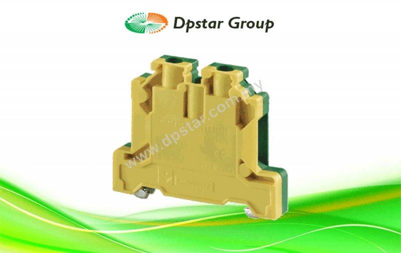Screw Clamp Terminal Blocks - Grounding - Connectwell CGT6N