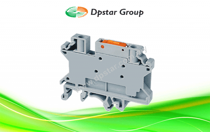 Screw Clamp Terminal Blocks - Spring Loaded - Connectwell CKT4SPSC