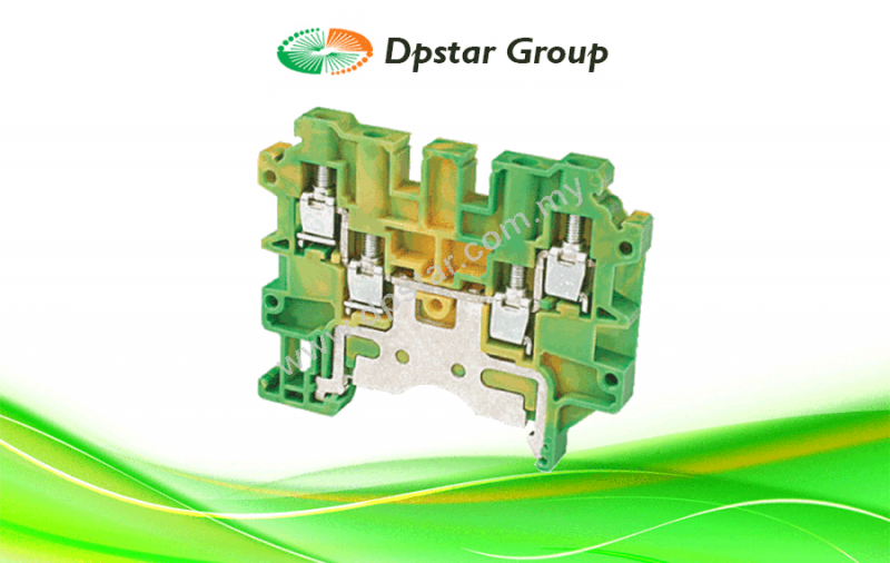 Screw Clamp Terminal Blocks - Grounding - Connectwell CMCG4