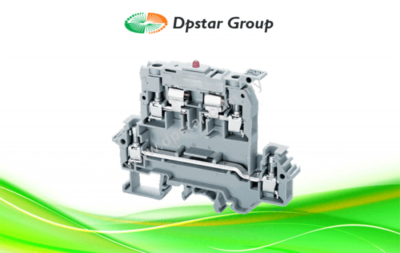 Screw Clamp Terminal Blocks - Fuse - Connectwell DDFL4UE