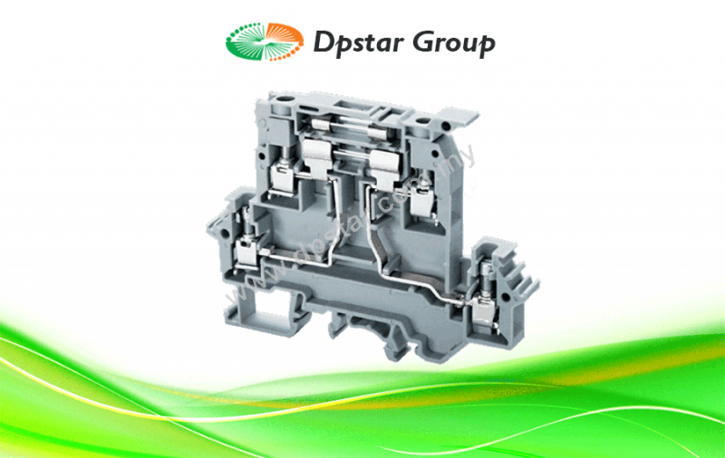 Screw Clamp Terminal Blocks - Fuse - Connectwell DDFL4ULR