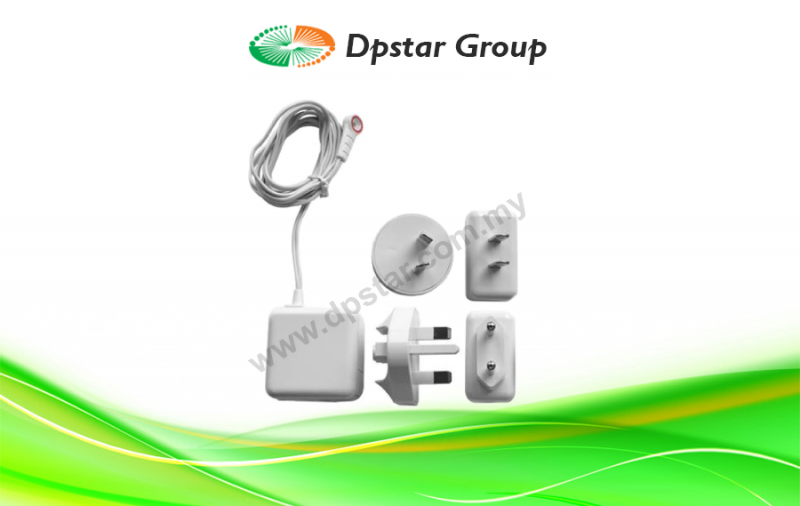 Power Supply With Interchangeable Plugs - Lascar EL-MOTE-PSU