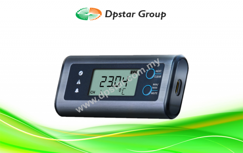 Temperature, Humidity, And Pressure Data logger With Display - Lascar EL-SIE-6+