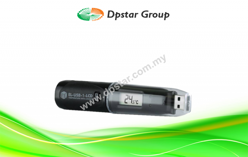 Temperature Data Logger With USB and Display - Lascar EL-USB-1-LCD