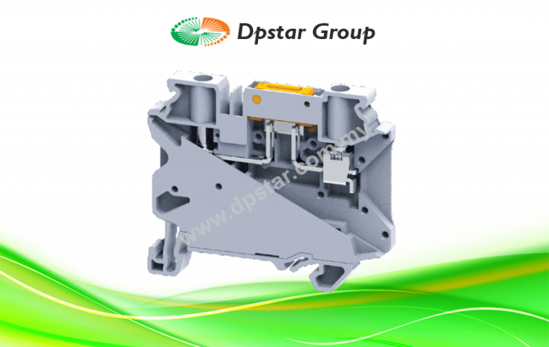 Screw Clamp Terminal Blocks - Disconnect & Test - Connectwell CYK4