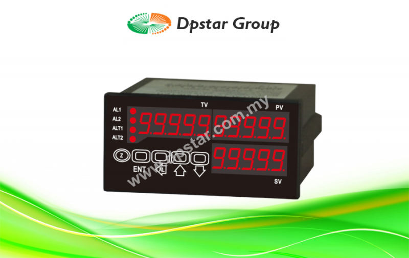 10 Digit Totalizer Meter with Alarms & Analog Output - Alish GTA