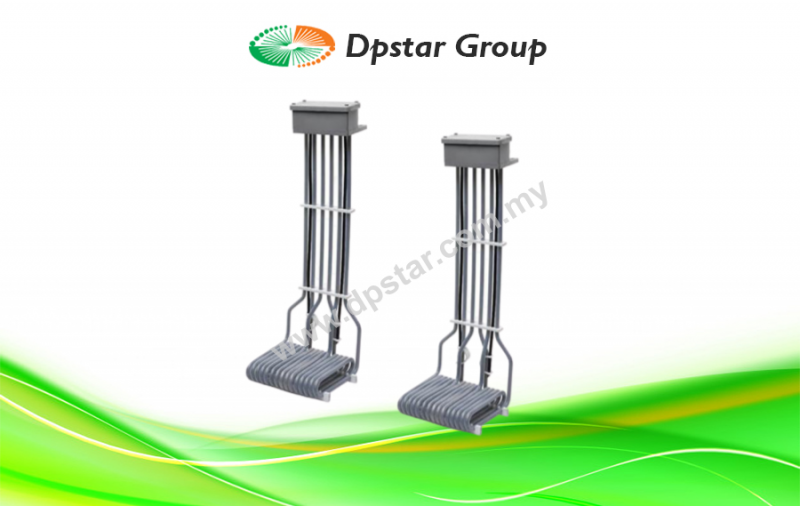 3HXOL Style Fluoropolymer Heater | Heating Elements 3 Phase Bottom Heater