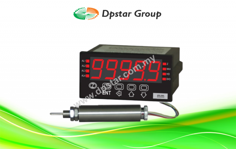 5 Digit LVDT Meter c / w LVDT Sensor - Alish LVDT-M