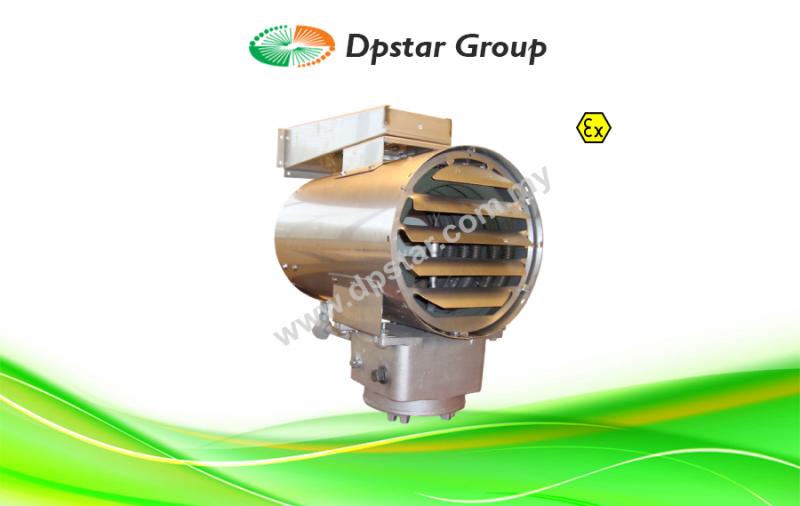 Compact Explosion Proof Unit Heater - Maltec-H ATEX/IECEx
