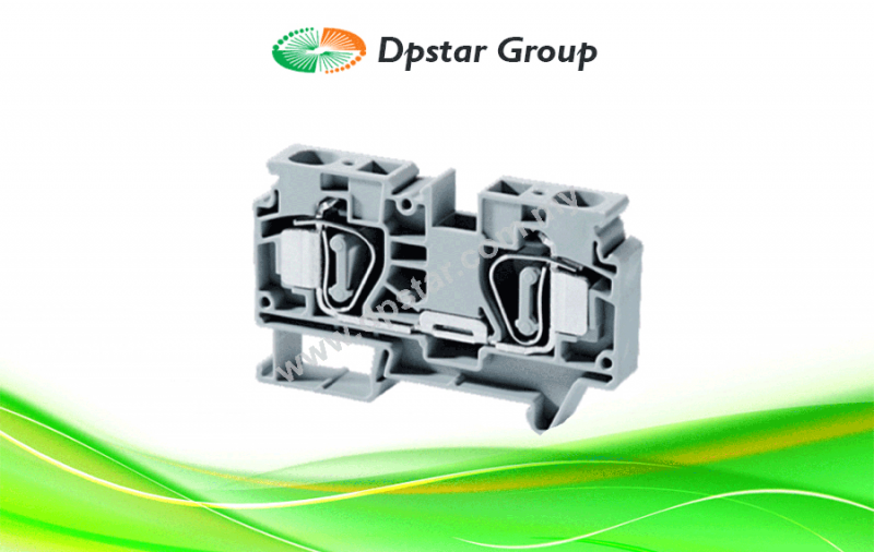 Spring Clamp Terminal Blocks - Top Entry Terminal Blocks - Feed Through - Connectwell CSC16T
