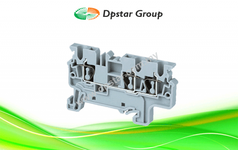 Spring Clamp Terminal Blocks - Top Entry Terminal Blocks - Multiple Connection - Connectwell CX2.5/3