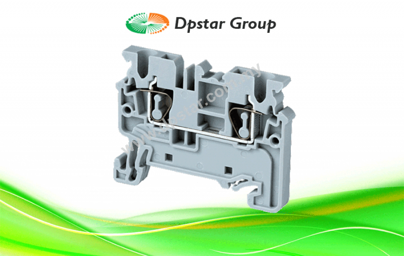 Spring Clamp Terminal Blocks - Top Entry Terminal Blocks - Feed Through - Connectwell CX2.5