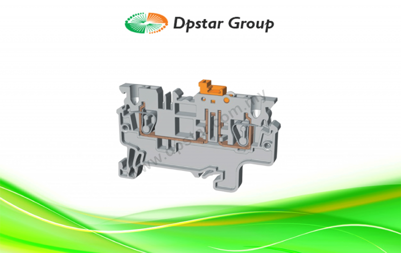 Spring Clamp Terminal Blocks - Top Entry Terminal Blocks - Disconnect & Test - Connectwell CXK4