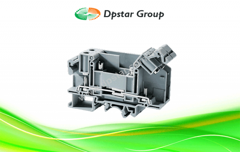 Screw Clamp Terminal Blocks - Stud / Bolt - Connectwell STH4DTSH