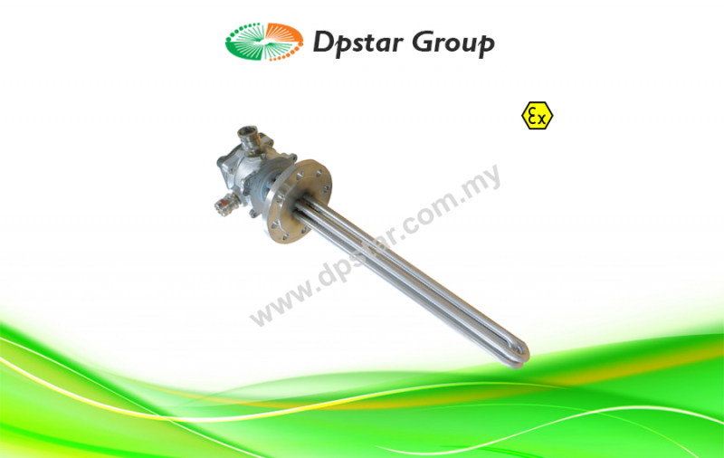 Flange Immersion Heaters - Maltec-H ATEX/IECEx-DN 40 to DN 100