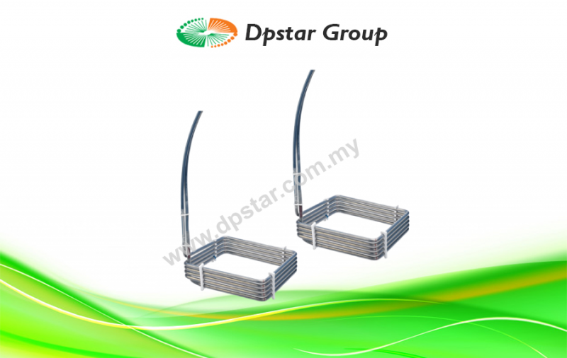 HXSL Style Fluoropolymer Heater | Heating Elements Flexible Riser Bottom Single Phase Heater