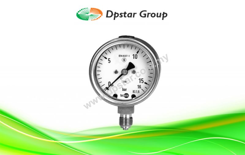 Mechanical Pressure Gauges | Corrosion-Resistance - Tecsis P2107