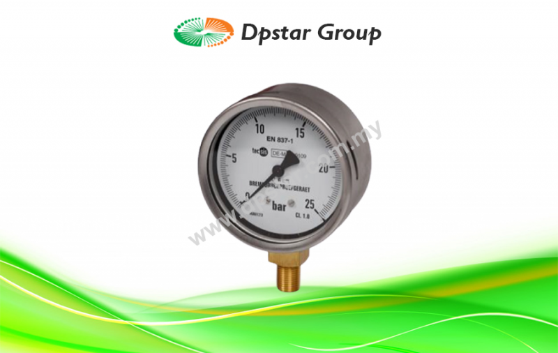 Mechanical Pressure Gauges | Heavy Duty - Tecsis P1525 / P1526