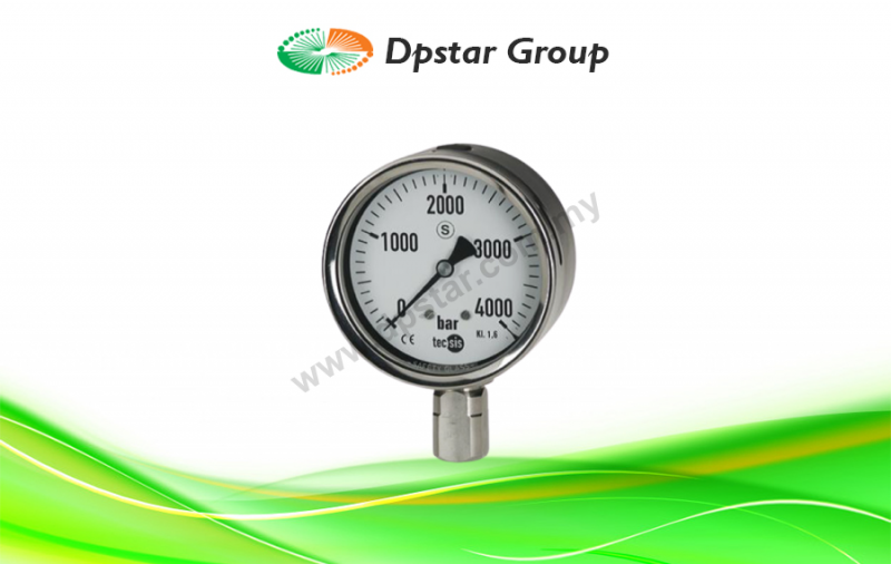 Mechanical Pressure Gauges  High Pressure - Tecsis P1701 / P1715
