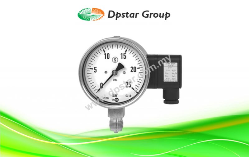 Mechanical Pressure Gauges | Corrosion-Resistance - Tecsis P2114