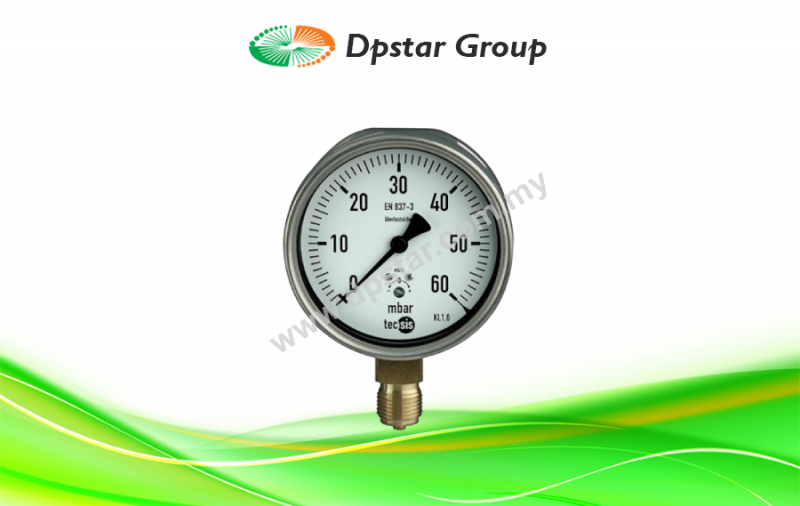 Mechanical Pressure Gauges | Heavy Duty - Tecsis P1563 / P1564 / P1565