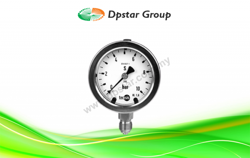Mechanical Pressure Gauges | Higher Corrosion Resistance - Tecsis P2032 / P2033