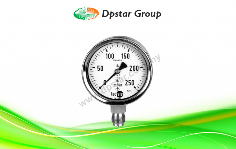 Mechanical Pressure Gauges | Higher Corrosion Resistance - Tecsis P2080 / P2081 / P2086 / P2087 / P2089