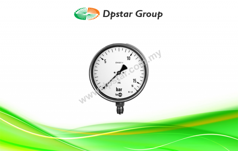 Mechanical Pressure Gauges | Higher Corrosion Resistance - Tecsis P2314 / P2316 / P2317 / P2318