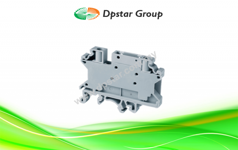Screw Clamp Terminal Blocks - Feed Through - Connectwell CF4SPFT