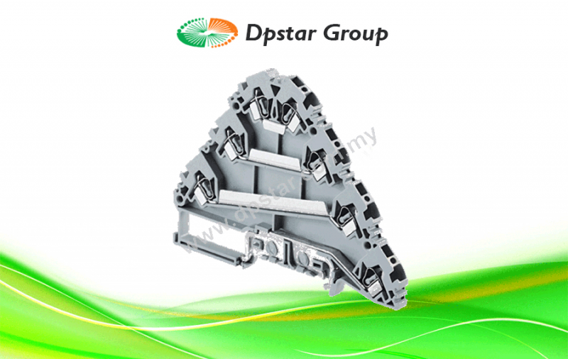 Spring Clamp Terminal Blocks - Top Entry Terminal Blocks - Multiple Level - Connectwell ATLG2.5