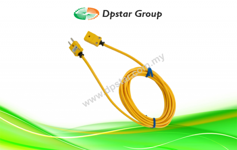 Maltec-T Straight Type K Extension Lead 118-inch (3m) Length, Male/Female