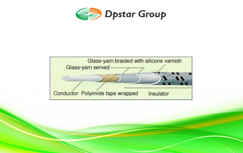Polyimide-Tape Wrapped And Glass Insulated Nickel Clad Copper Conductor Heat Resistant Cable - Ninomiya TN210