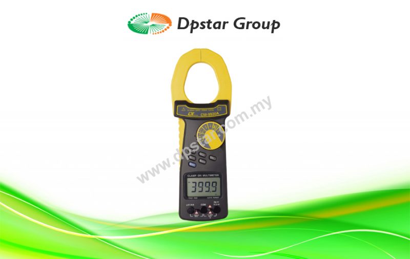 2000A DCA/ACA Clamp Meter + DMM, True RMS - Lutron CM-9930