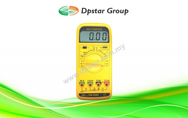3 1/2 Digits Multimeter, Multi-Function - Lutron DM-9080