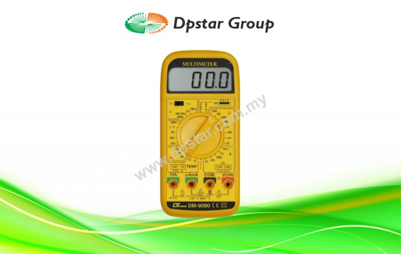 3 1/2 Digits Multimeter, Multi-Function - Lutron DM-9090